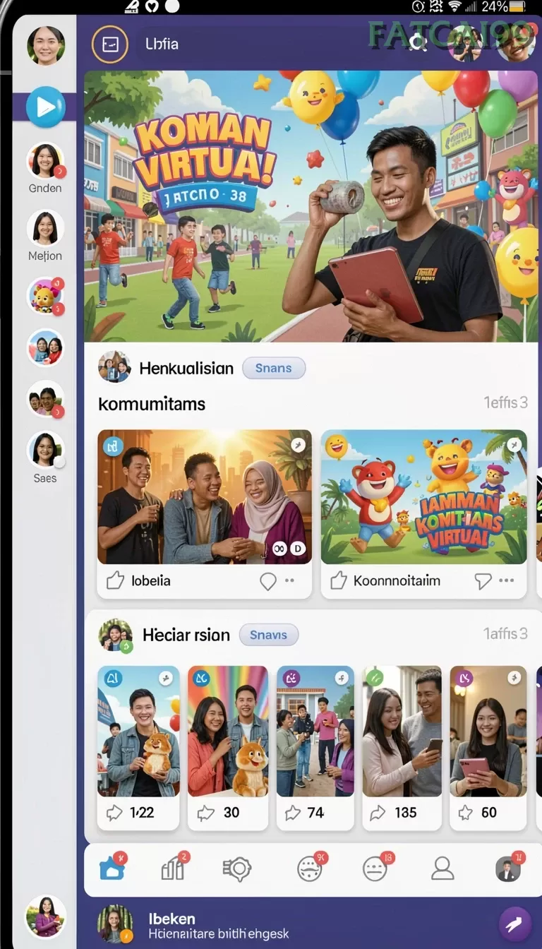 Cuplikan layar PUTARMEGA — aktivitas